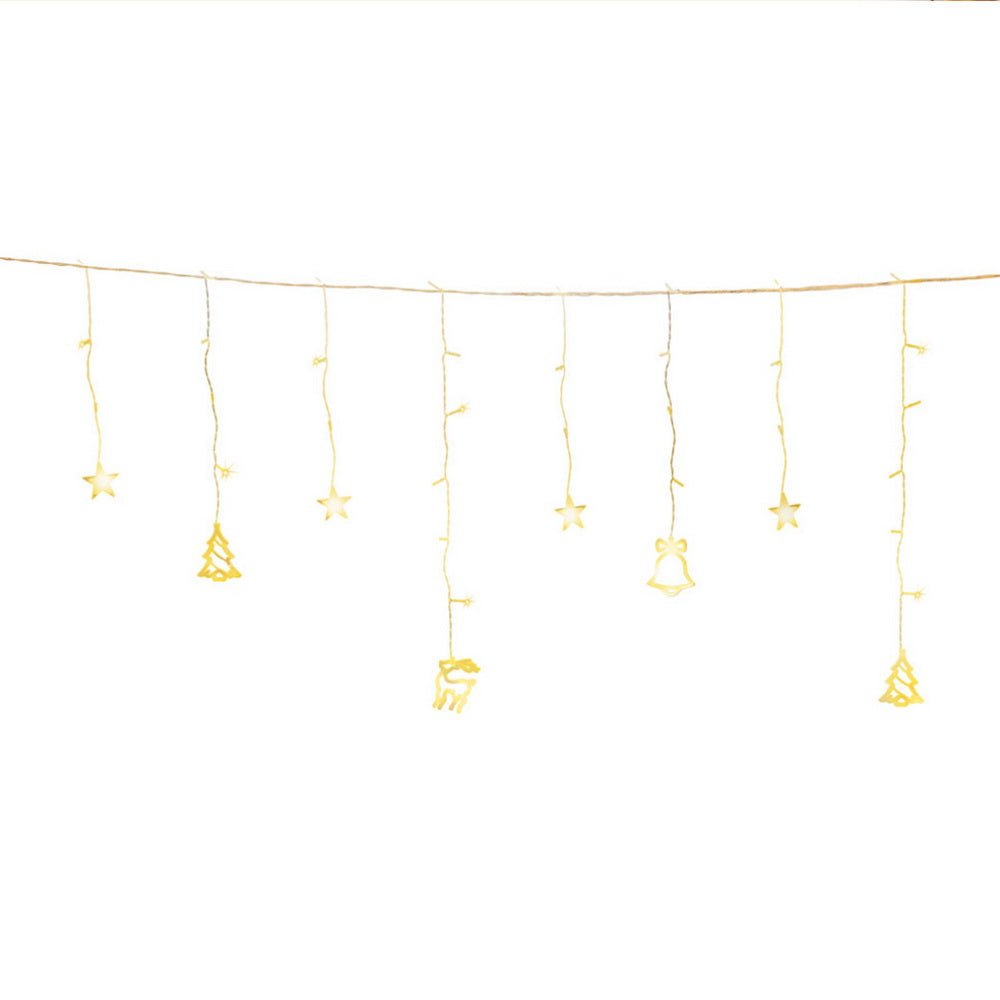 3M Christmas Icicle Lights String Lights 138 LED Warm White - Occasions > Christmas > Outdoor Decorations & Lights - Bedzy Australia