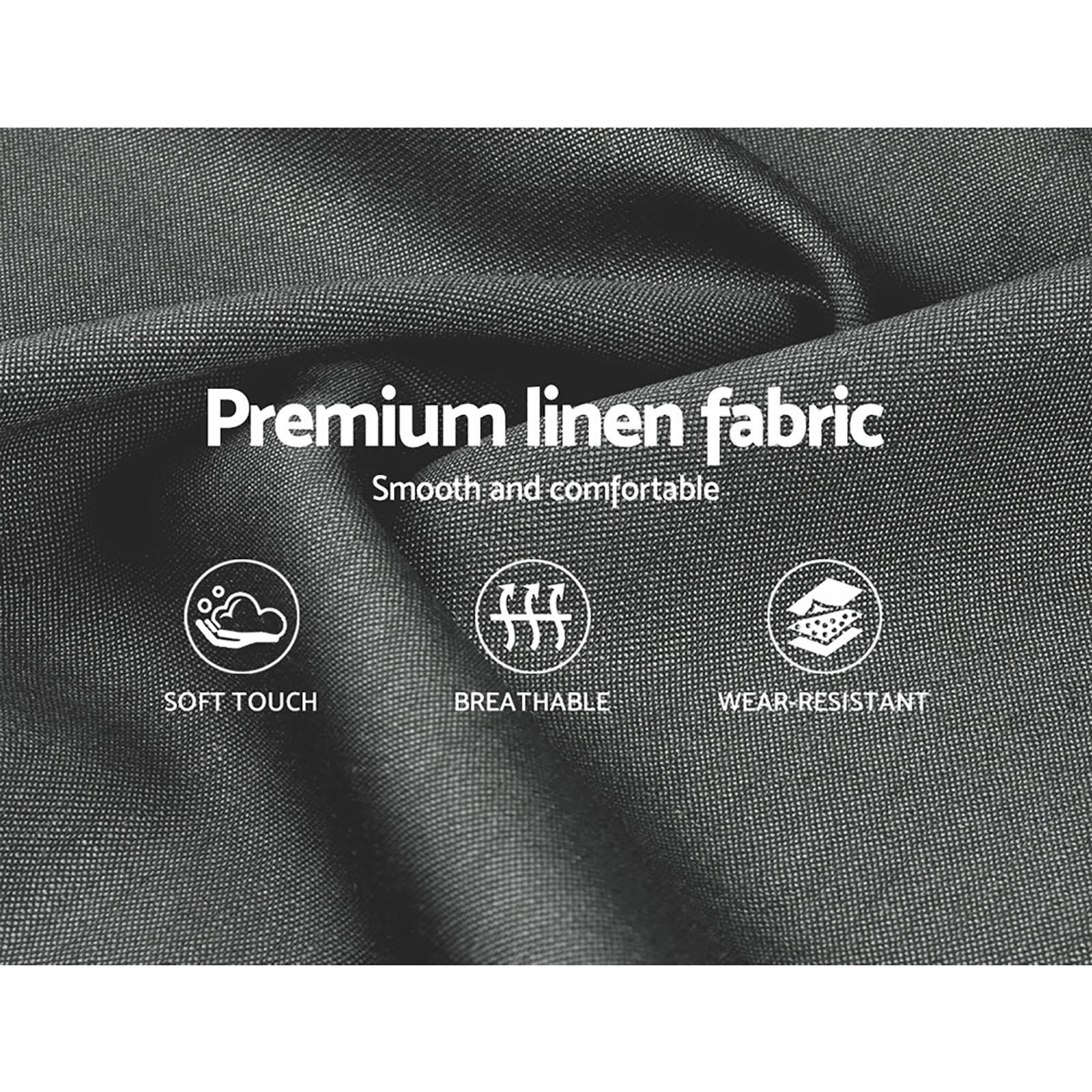 Elouera Queen Bed Frame With Gas Lift Storage Grey