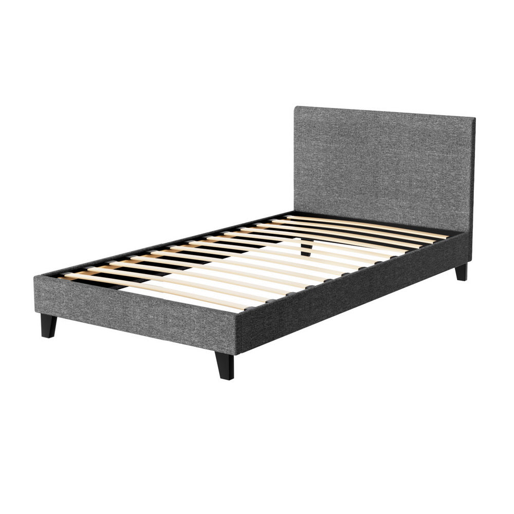 Coogee King Single Bed Frame Grey
