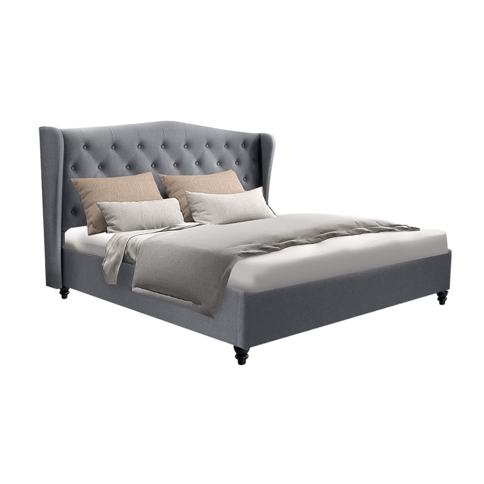 Altona Double Bed Frame Grey
