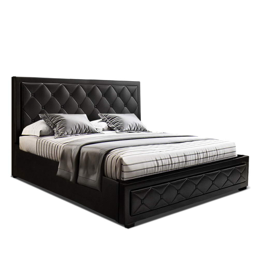Bronte Storage King Bed Frame Black