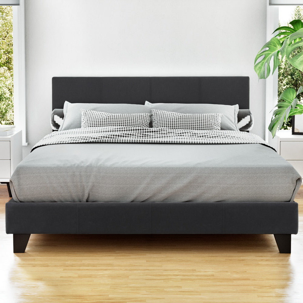 Coogee Double Bed Frame Grey