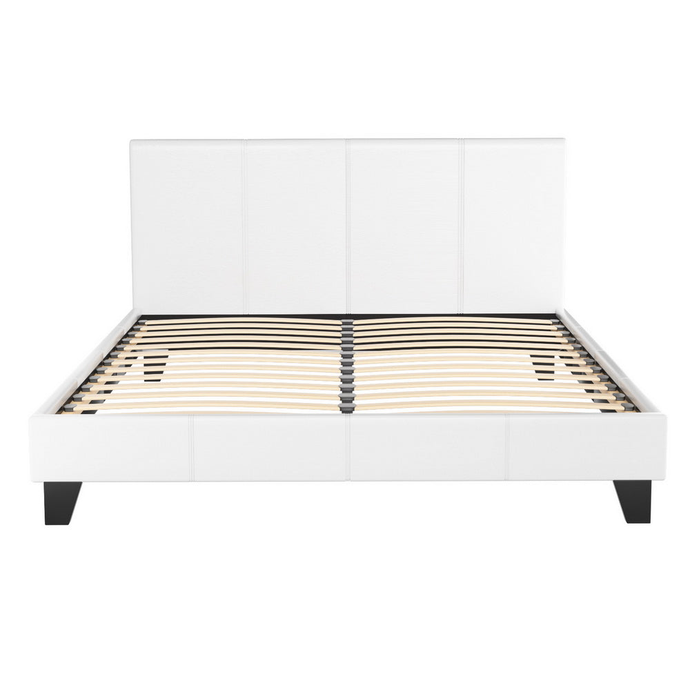 Coogee Queen Bed Frame White