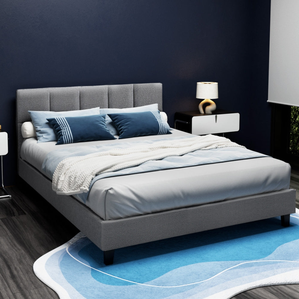 Bondi Queen Bed Frame Grey