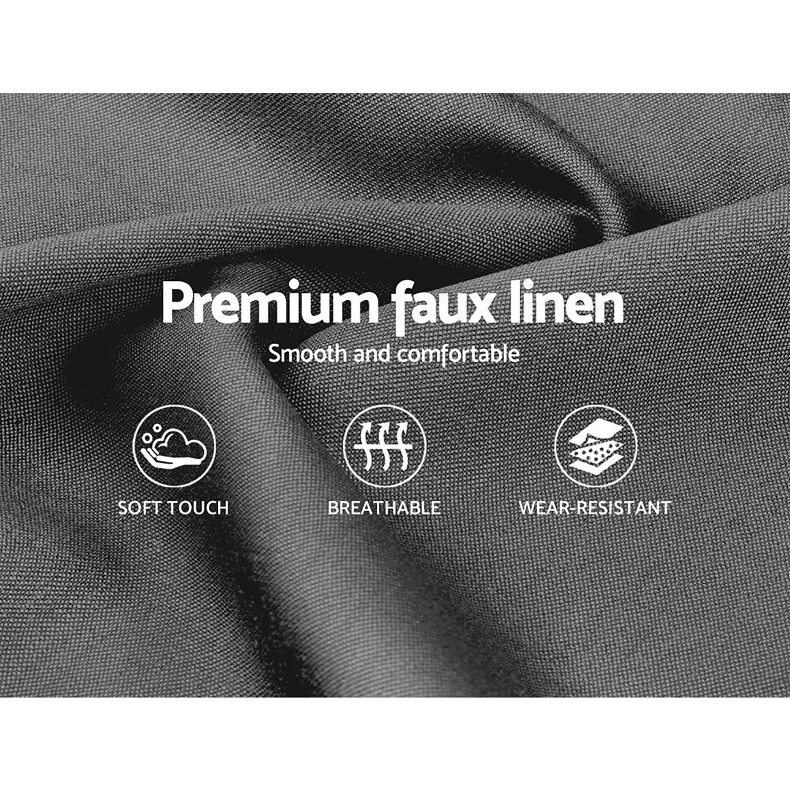 Queen Package | Bondi Bed Grey & Reverie Euro Top Mattress (Medium Firm)