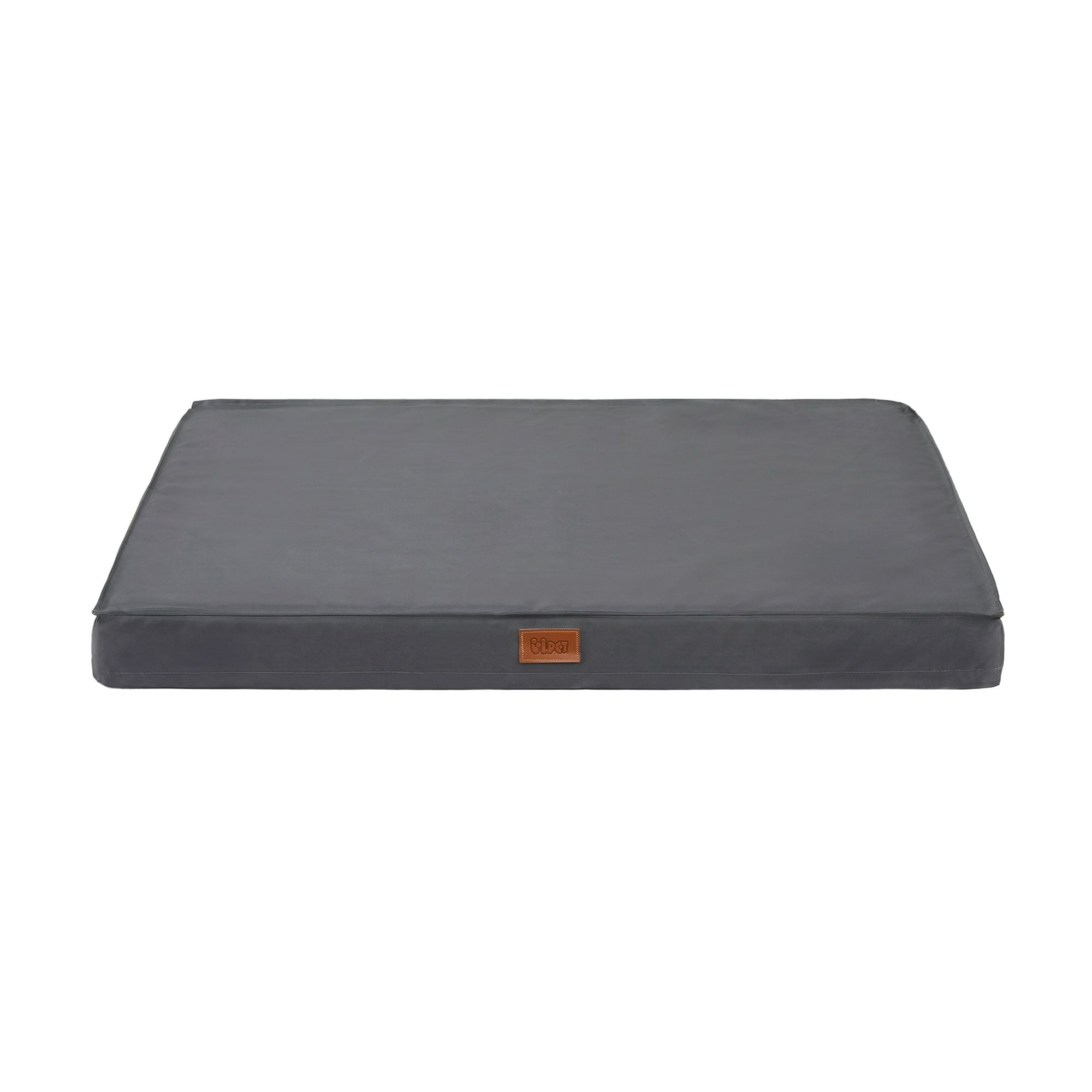 Dog Bed Large Water-resistant Egg Crate Foam Orthopedic Pet Mat Grey