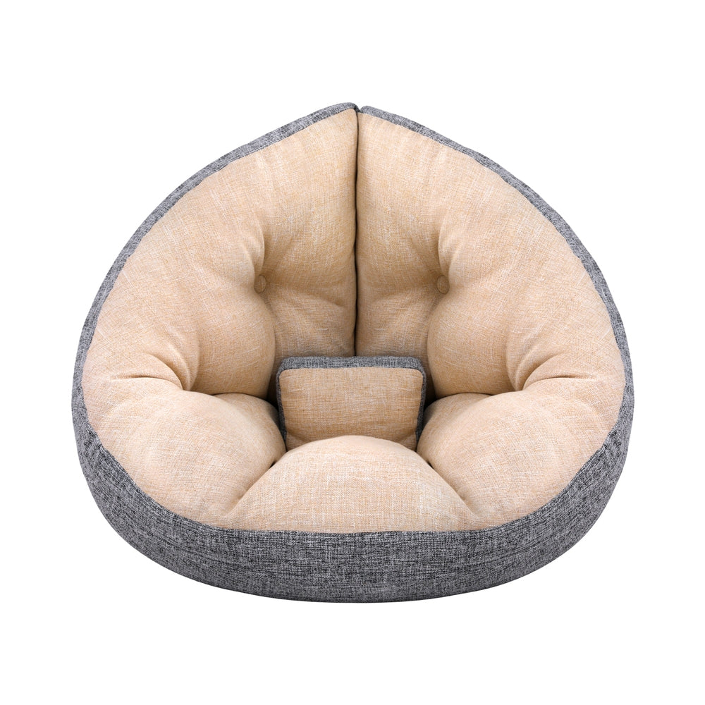 Floor Lounge Day Bed Chair - Beige