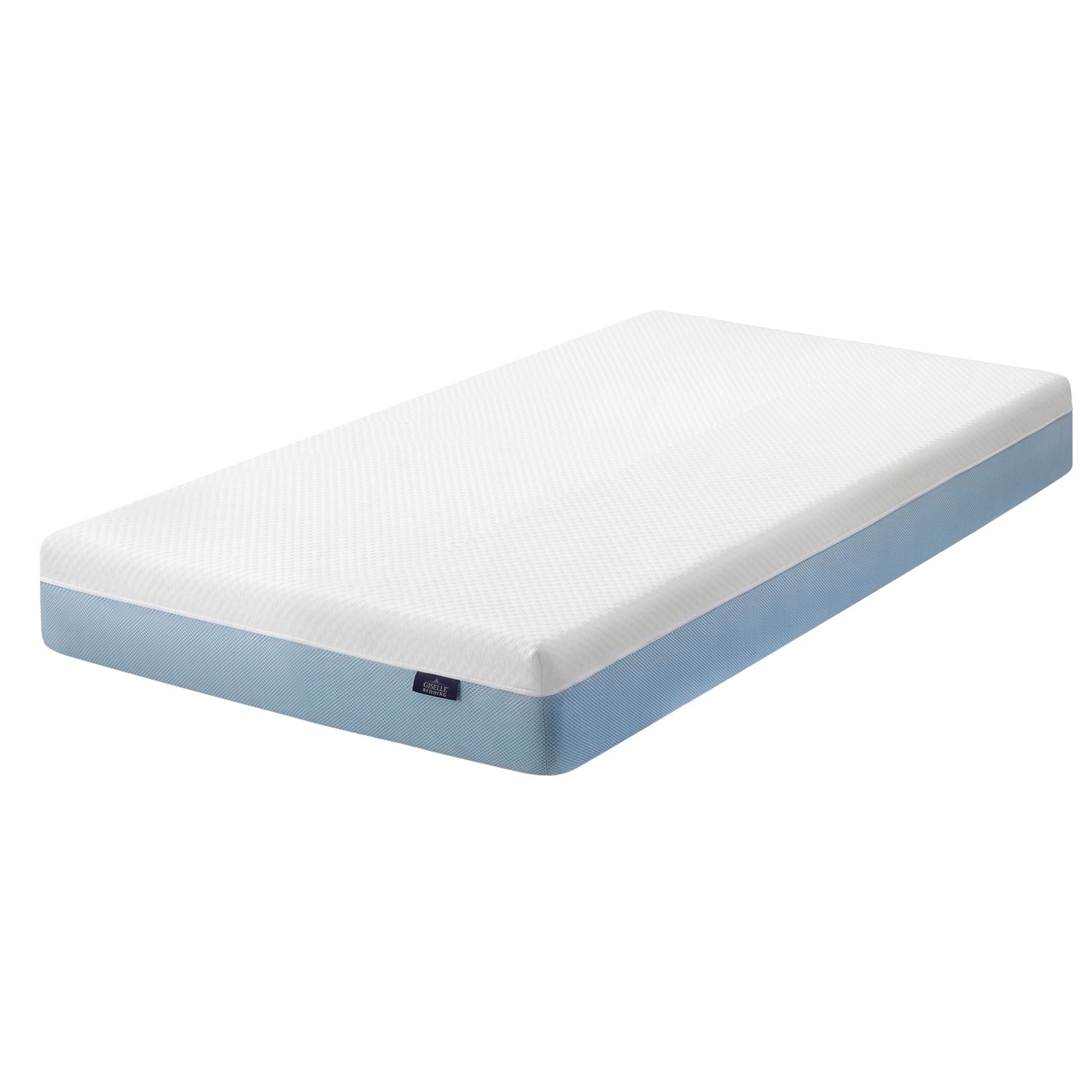 22cm Cooling Gel Memory Foam Mattress Single Medium Firm