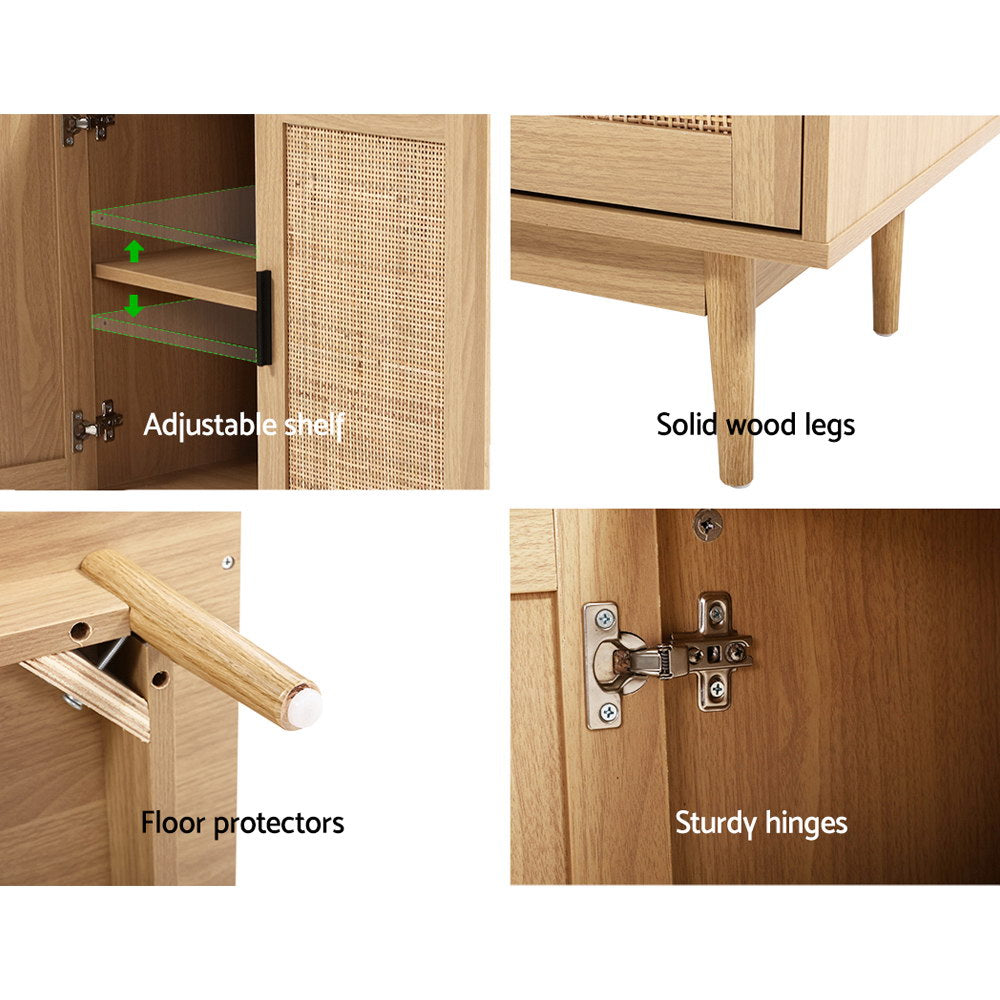 Rattan Sideboard Cabinet