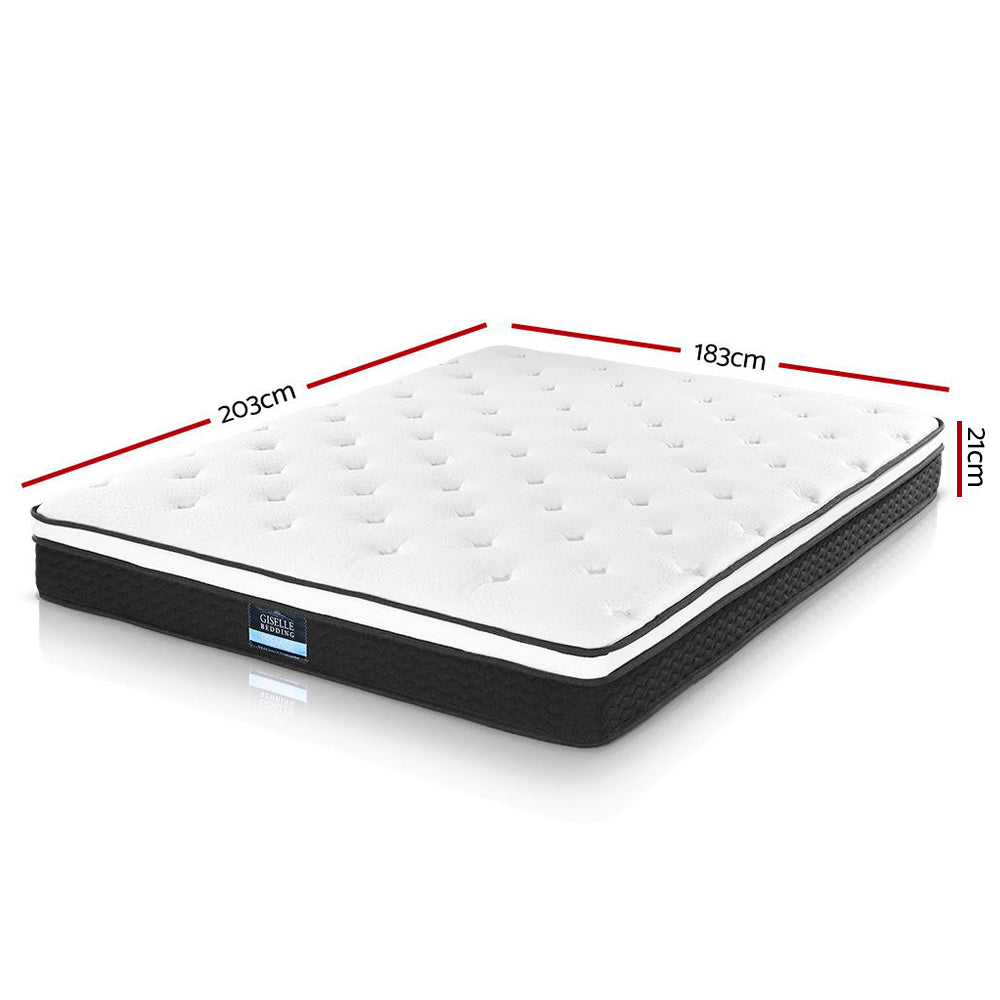 Bonita Euro Top Bonnell Spring Mattress 21cm Thick - King