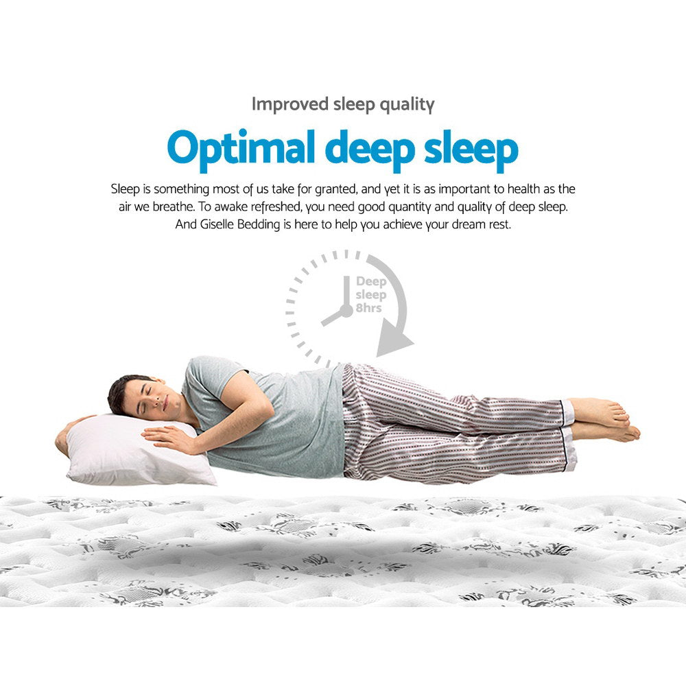 Rocco Bonnell Spring Mattress 24cm Thick - Queen