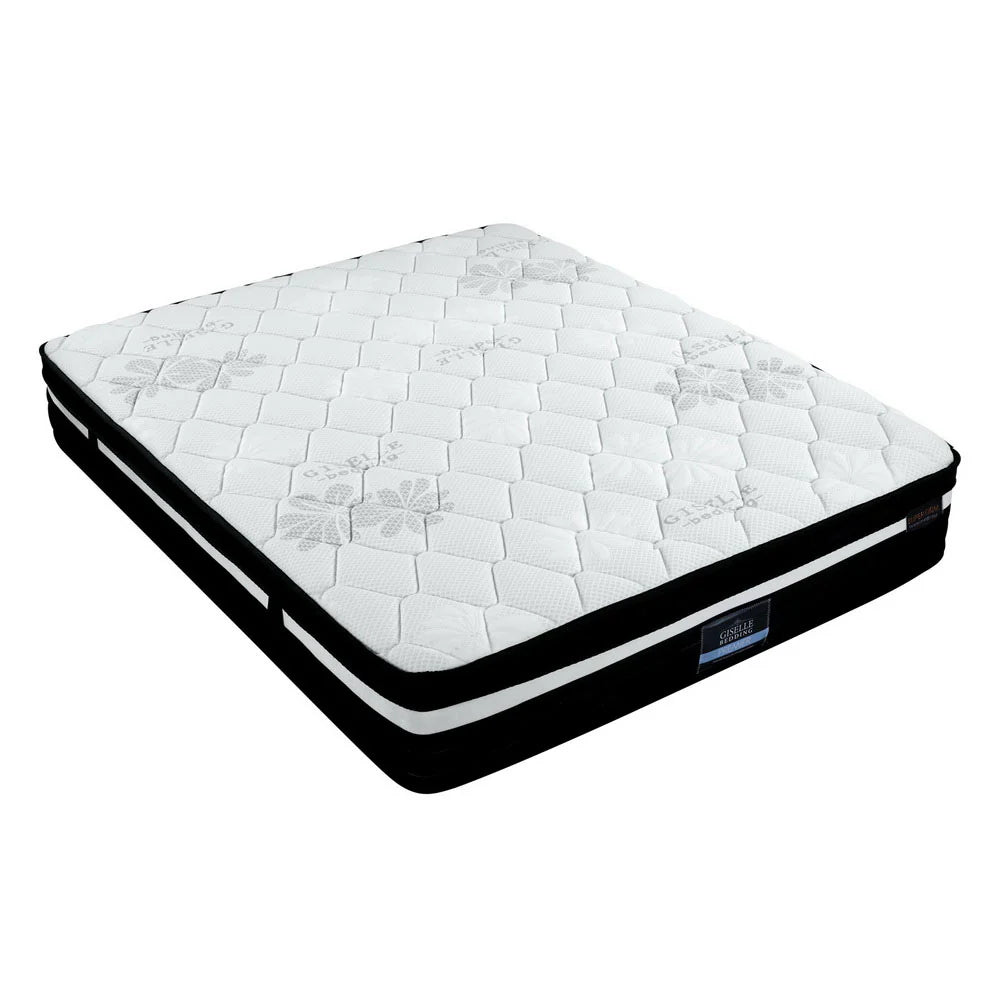 King Comfort Package | Regine Series Euro Top Mattress (Extra Firm), Deluxe Pillowtop Topper, 2 Deluxe & 2 Cooling Pillows
