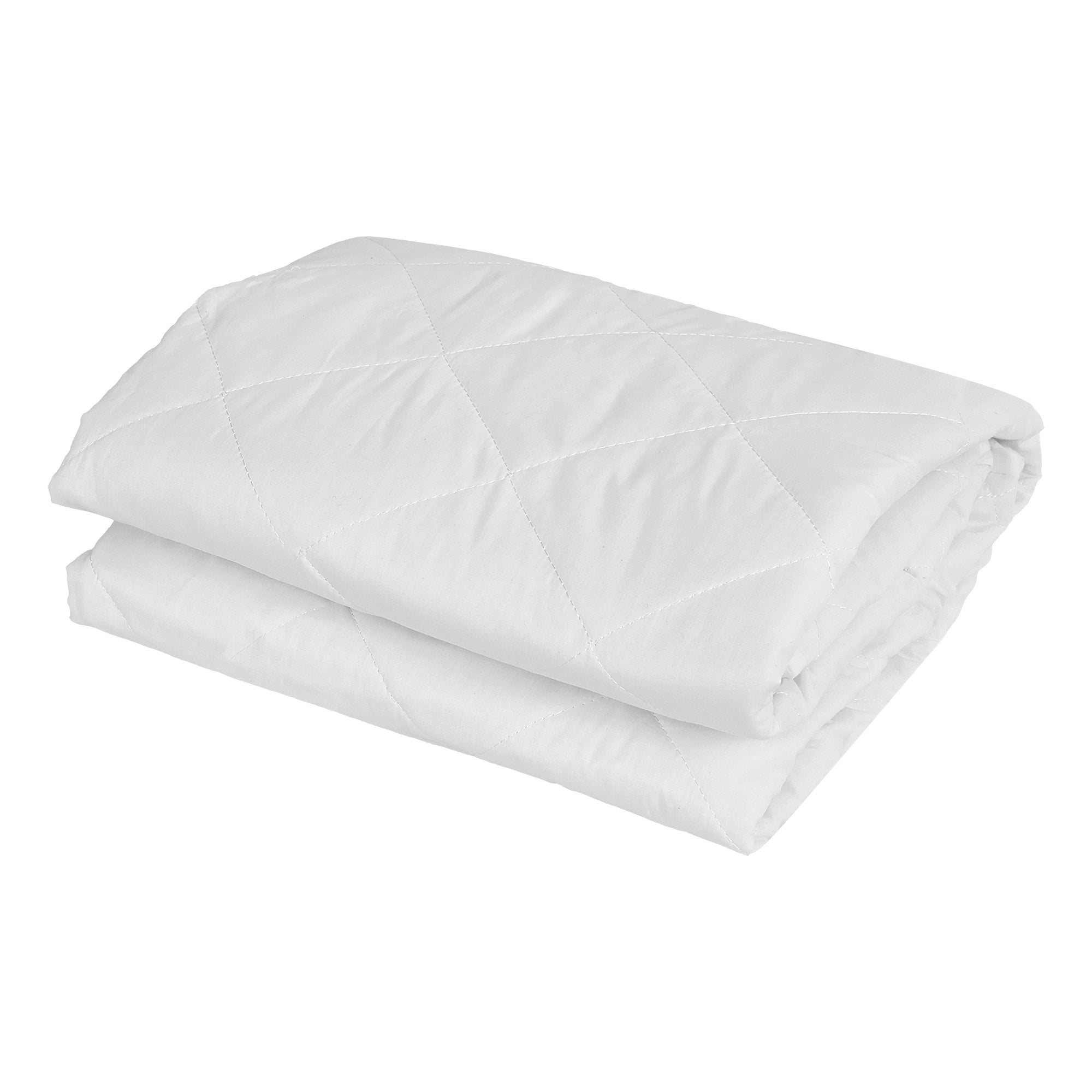 Waterproof Mattress Protector 100% Cotton Quilted Fitted Cover Single