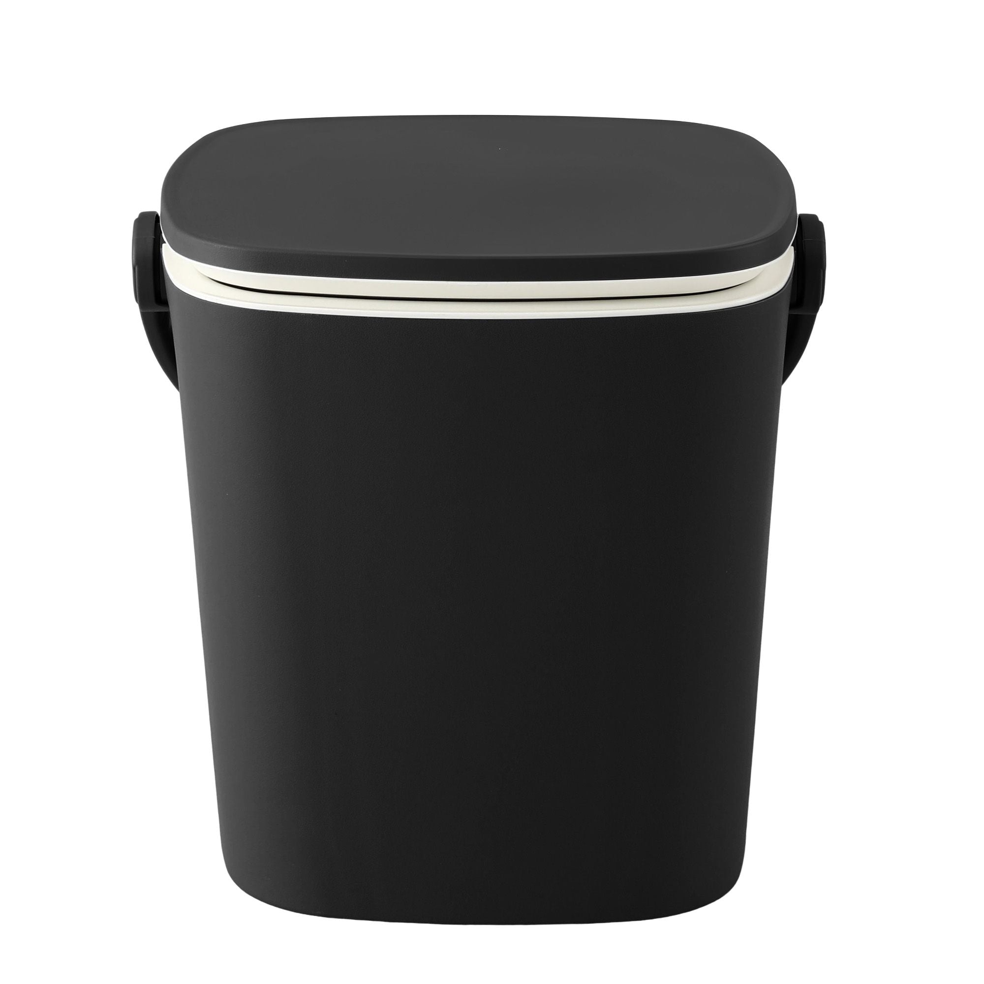 2-in-1 Portable Outdoor Bar Table with 15L Wine Cooler and Ice Bucket - Black