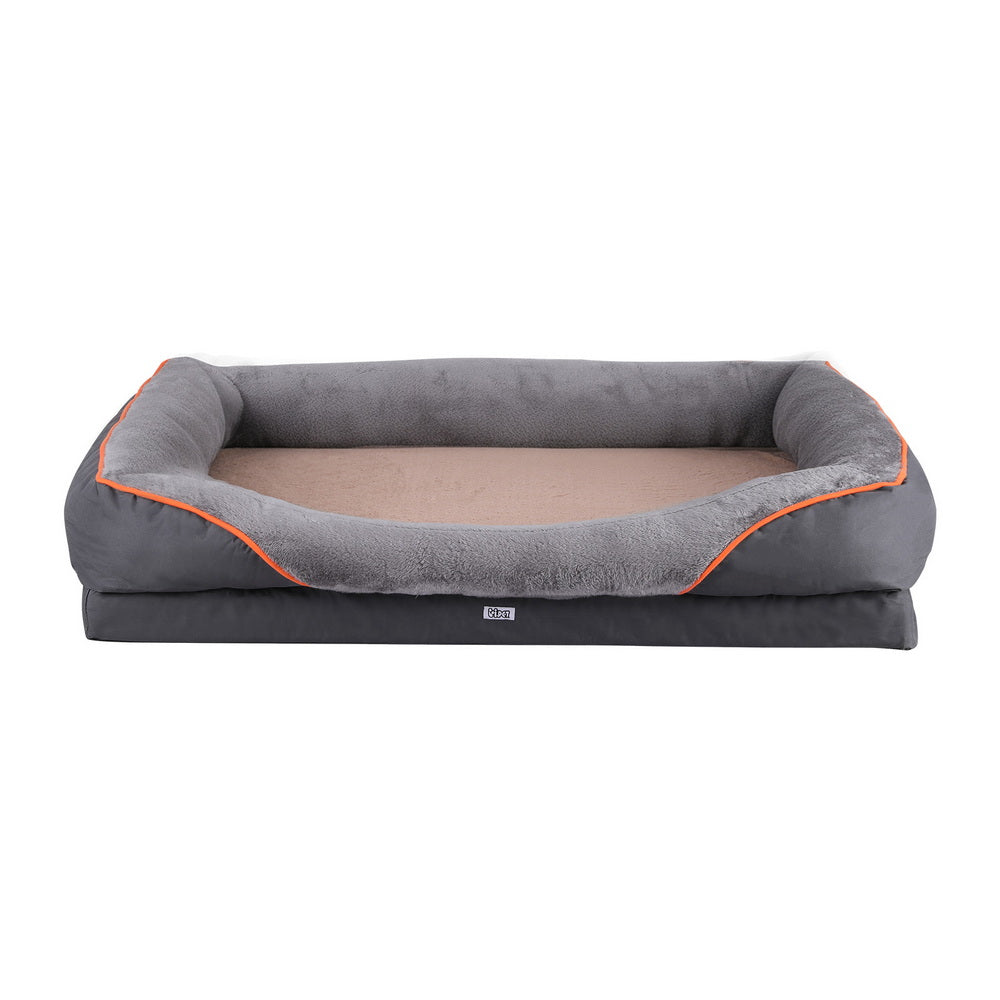 Pet Bed Orthopaedic Washable Dog Bed Plush Fleece Sofa Cushion Mat
