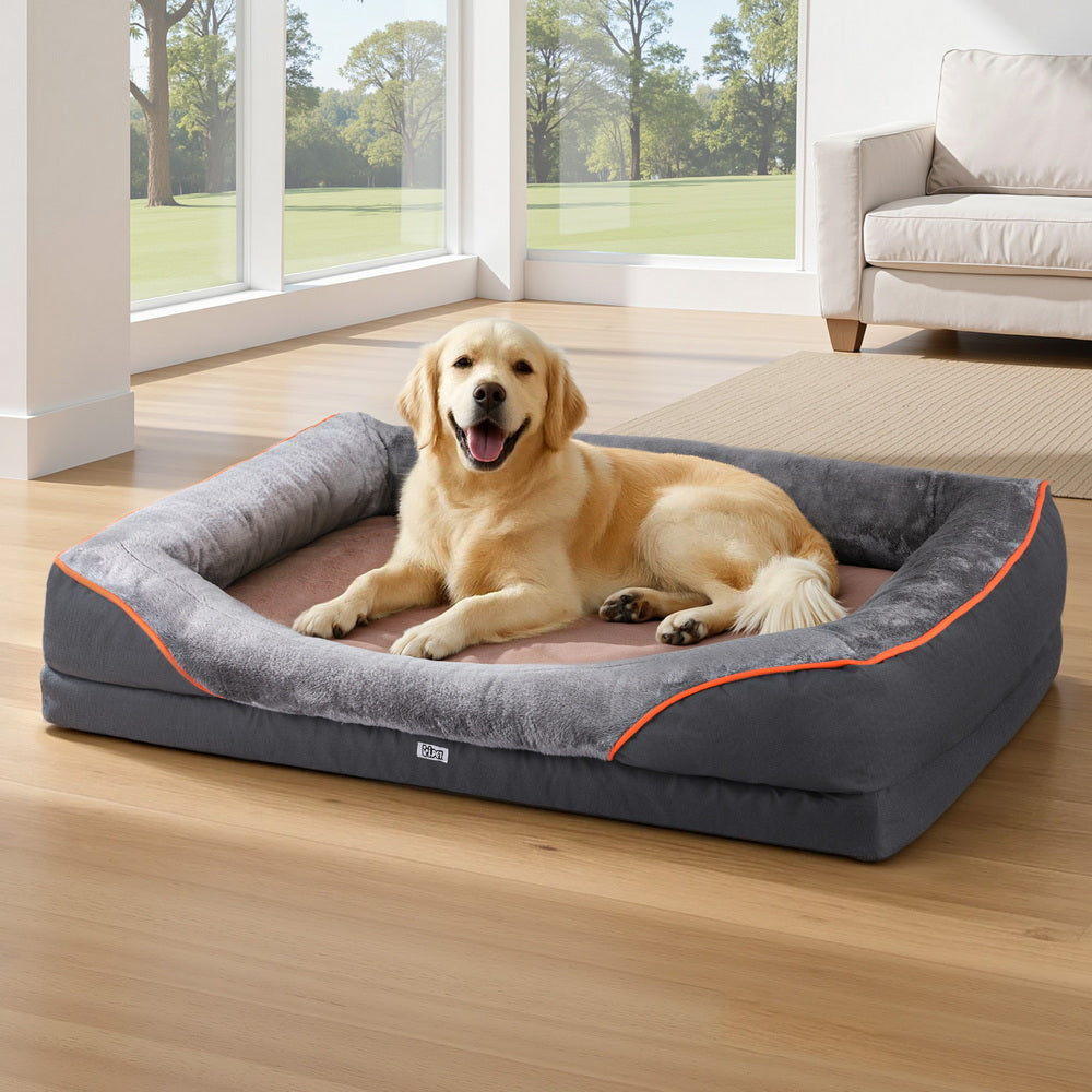 Pet Bed Orthopaedic Washable Dog Bed Plush Fleece Sofa Cushion Mat