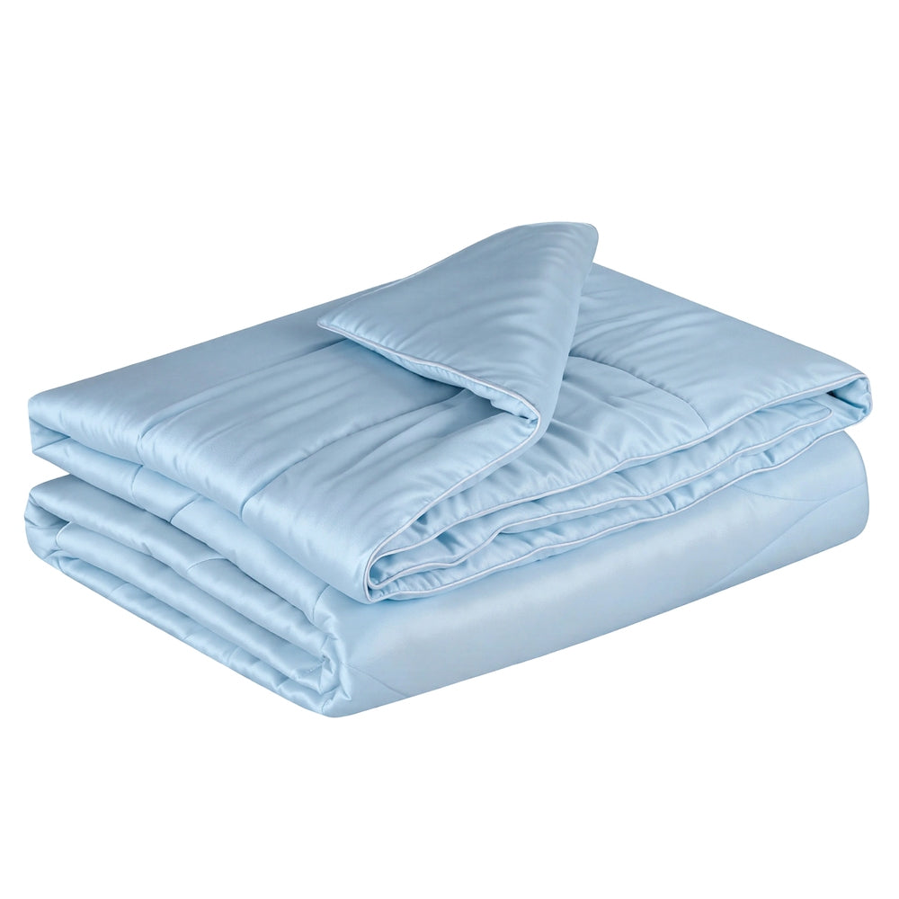 Tencel Quilt 200GSM Summer Quilts Comforter Doona Light Weight Soft Throw Blanket Single