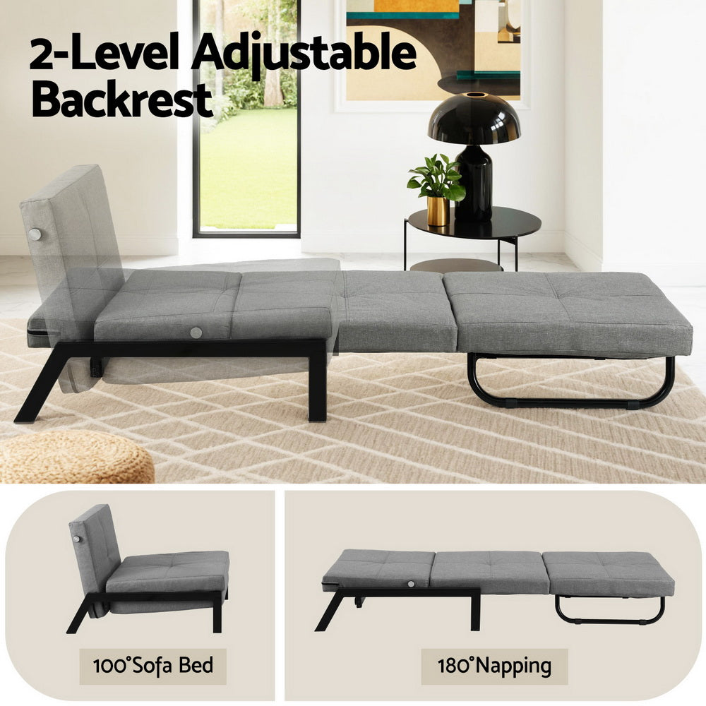 Sofa Bed Folding Convertible Couch Recliner Lounge Chair