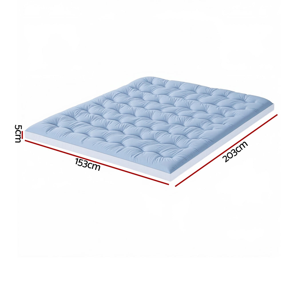 5cm Mattress Topper Pillowtop toppers Double-Sided Queen