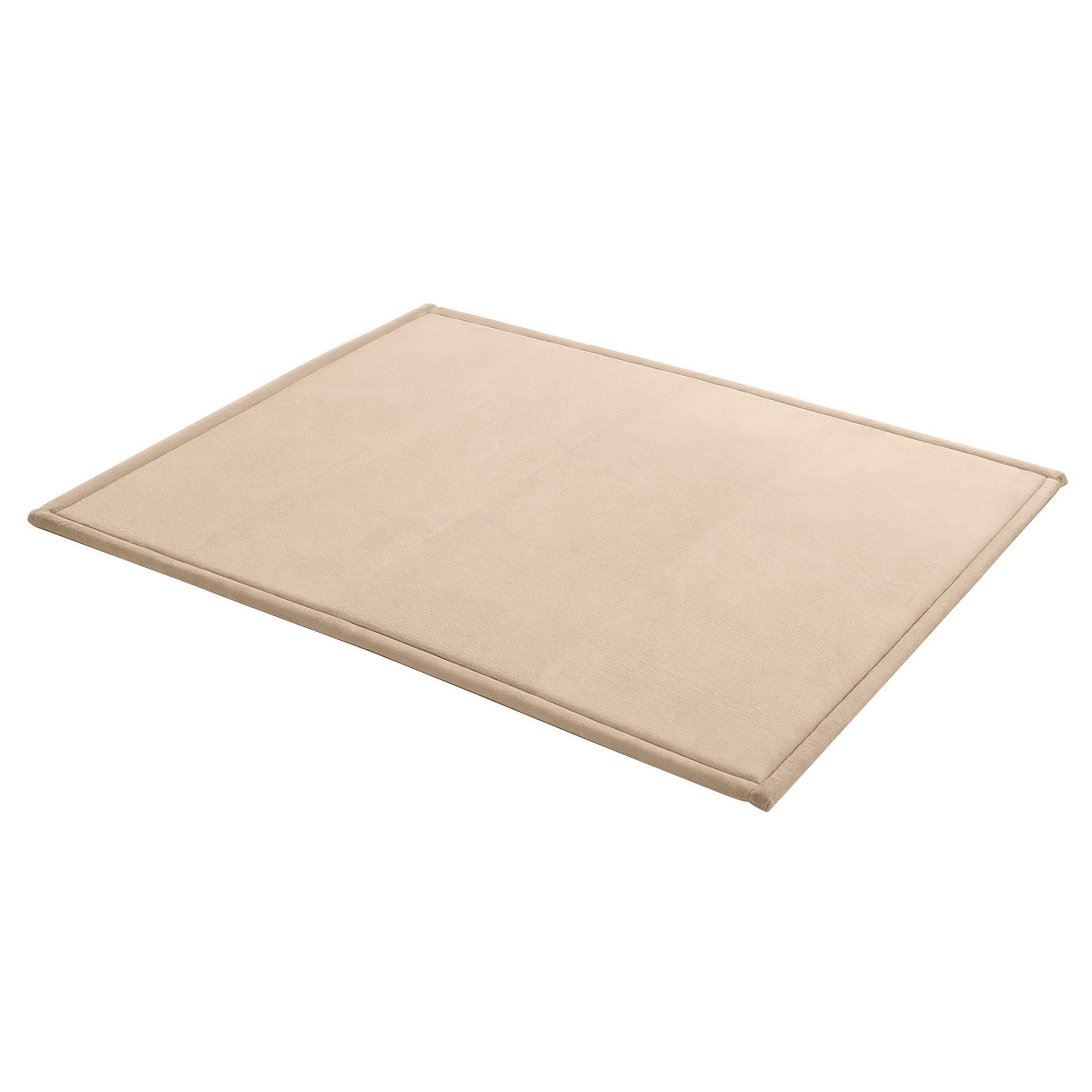 Tatami Mat Floor Mattress 150x200cm 3cm Thick High-Density Foam Futon - Beige