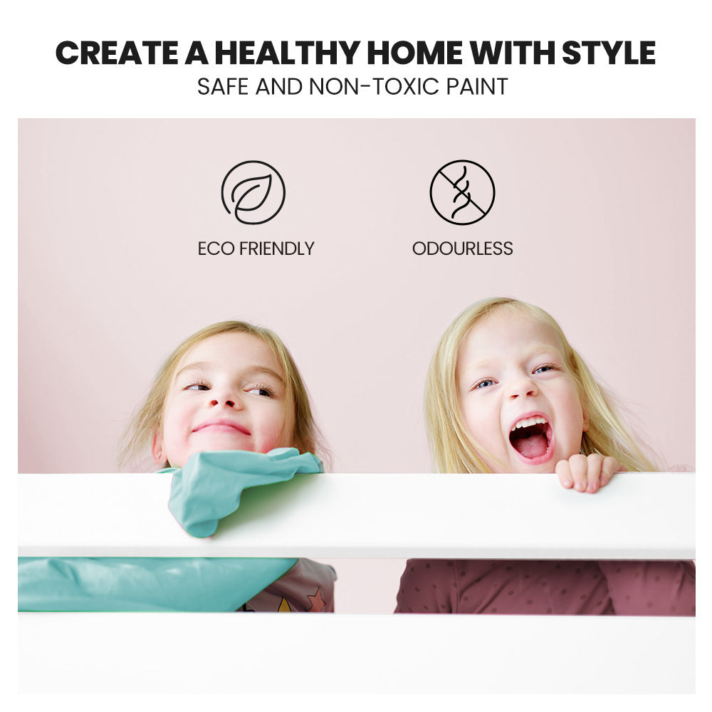 Single Over Double Wooden Bunk Bed Frame, Triple Solid Pine 2-in-1 Modular Design, Converts to 2 Beds, For Kids, White