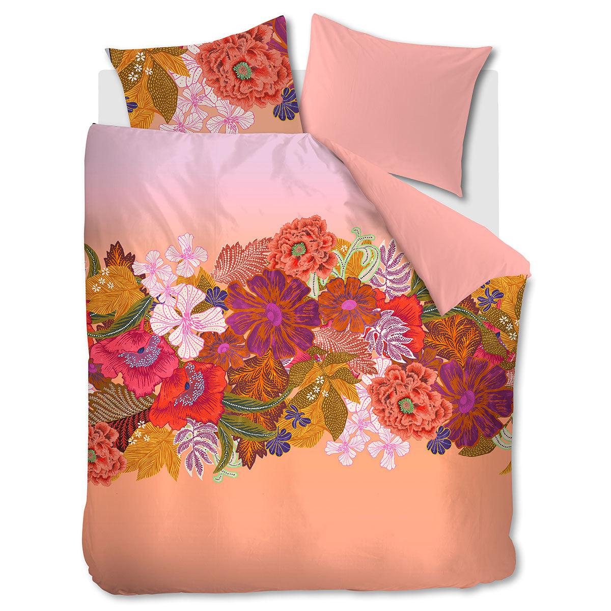 Oilily Livia Multi Cotton Floral Quilt Cover Set Queen