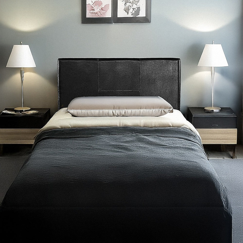 Single Size | Bed Headboard (Black)