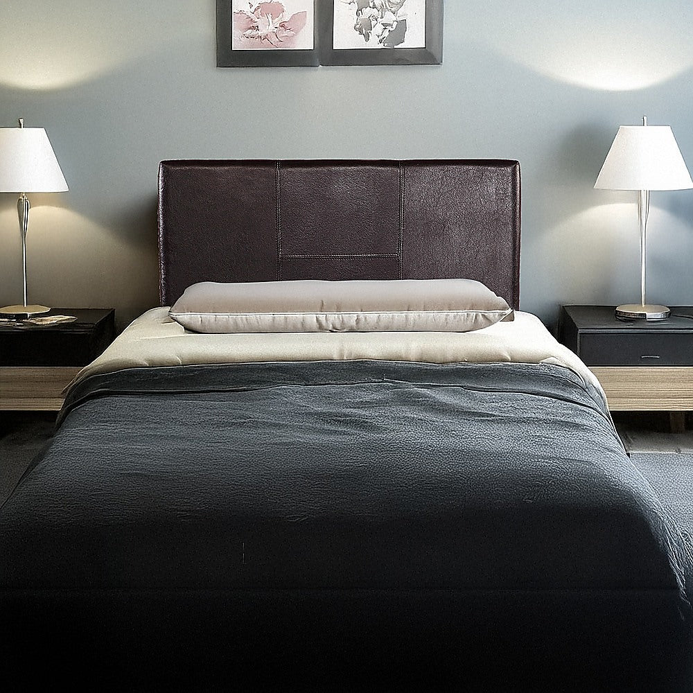 Single Size | Bed Headboard (Brown)