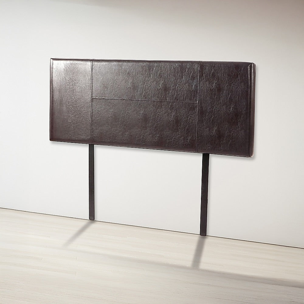 Queen Size | PU Leather Bed Headboard Bedhead (Brown)