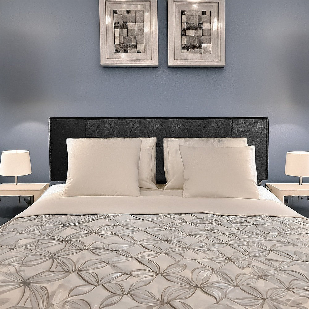 King Size | PU Leather Bed Headboard (Black)