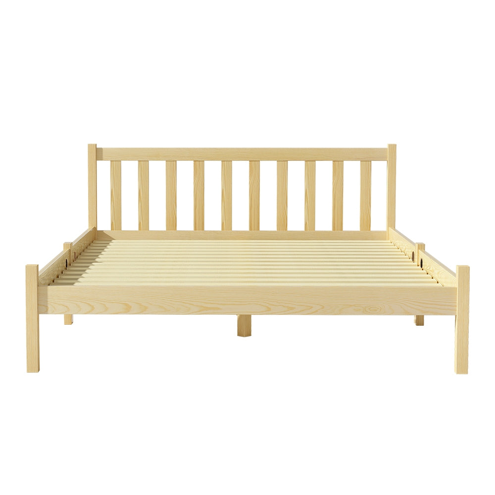 Bribie Wooden Double Bed Frame