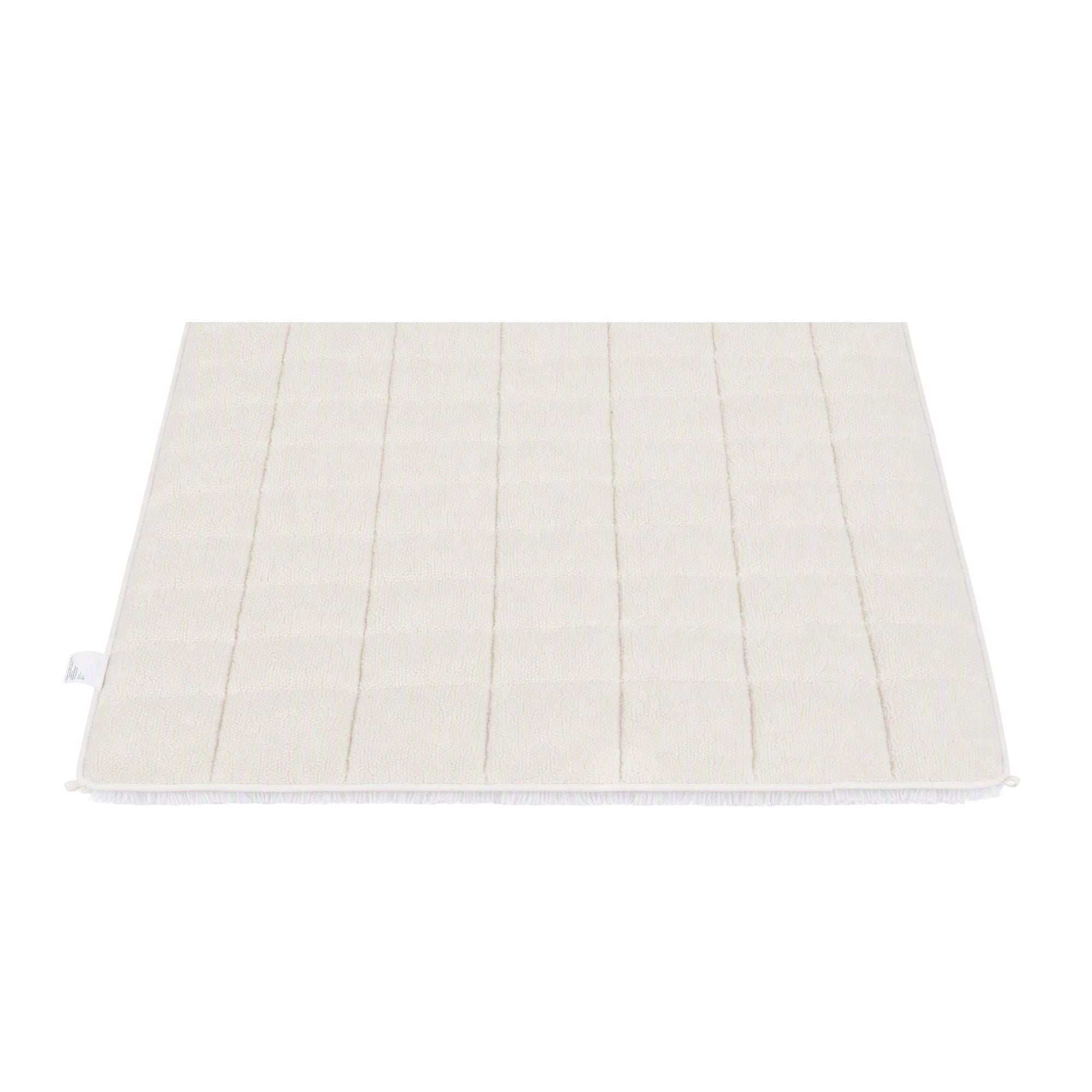 Faux Fur Weighted Blanket 120x180cm 5.5kg Double-Sided Sherpa Long Pile - Cream