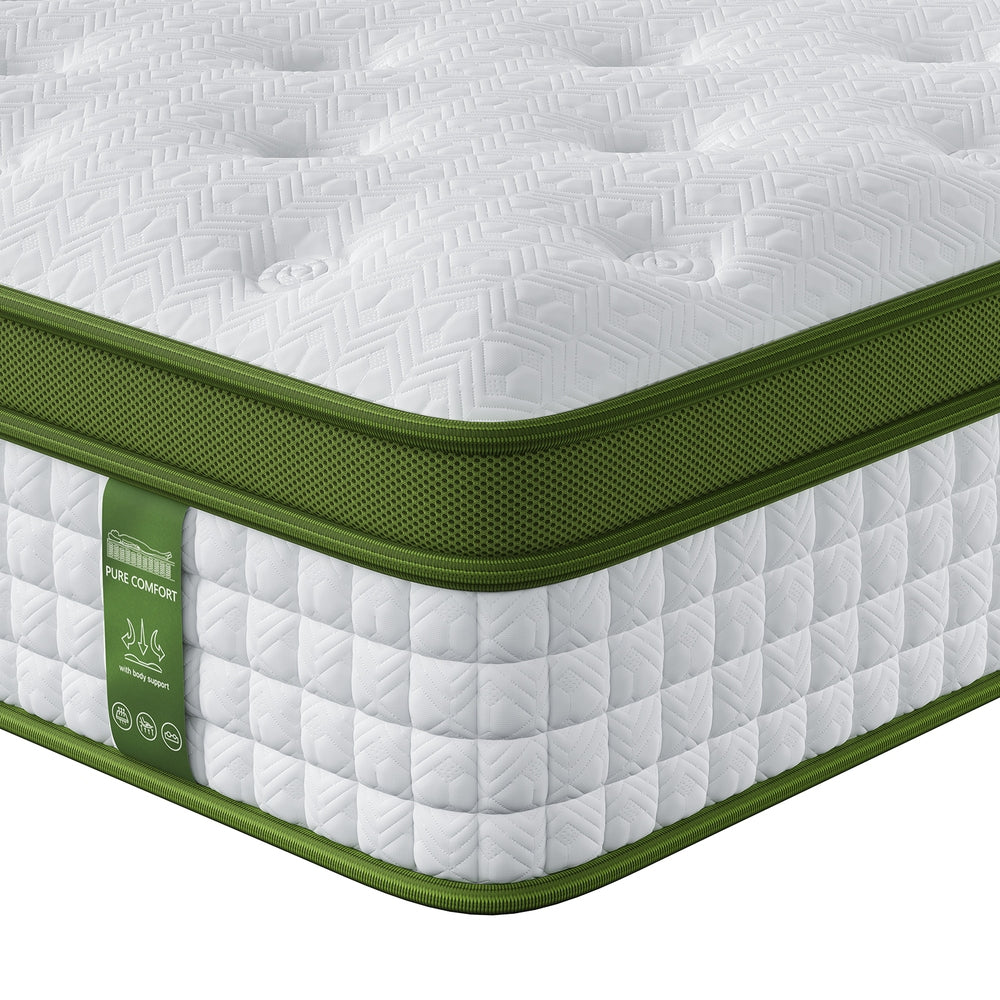 Pressure Relief Euro Top Pocket Spring Hybrid Mattress 30cm – Double