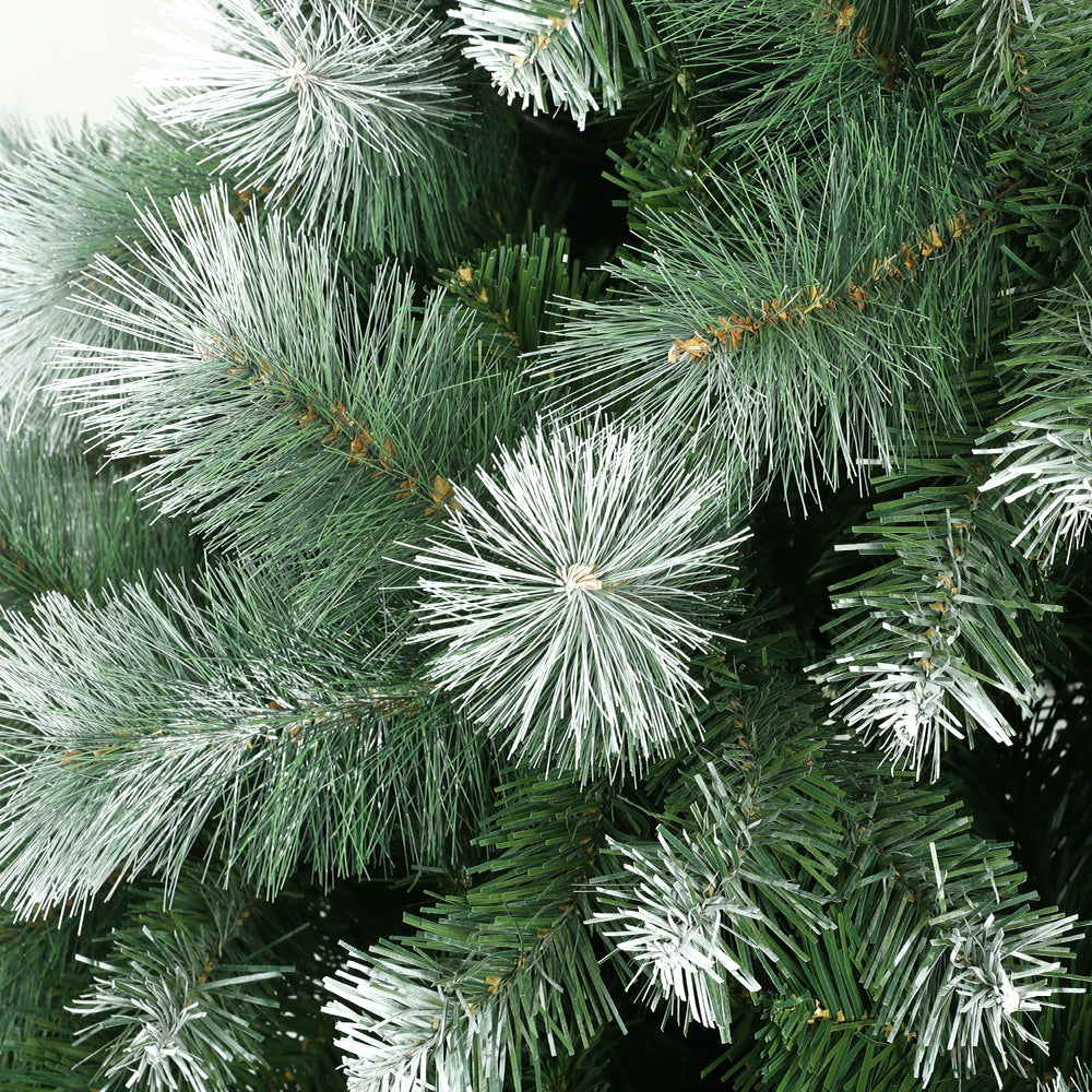 9FT / 2.7M Snowy Pine Needle Christmas Tree – 1765 Tips