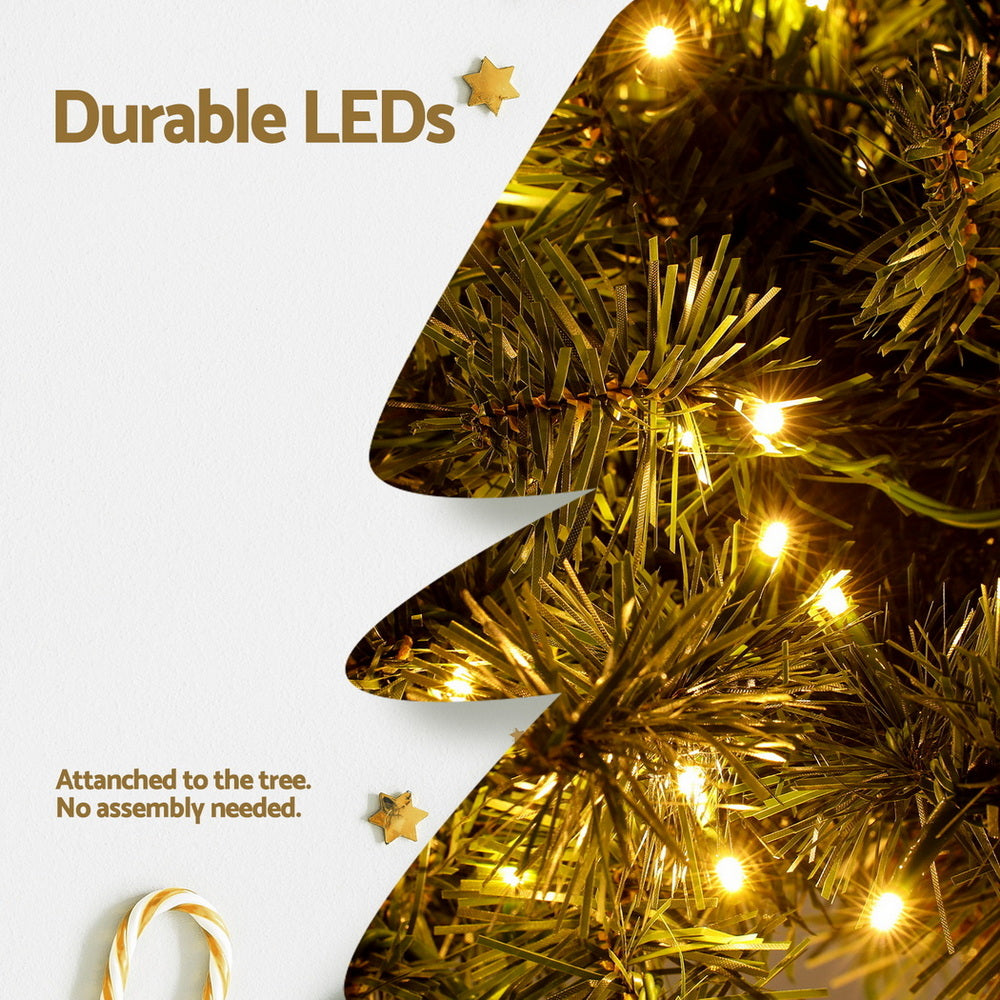 Christmas Tree 3-in-1 LED Xmas Palm Tree Party Decor 1.2/1.5/1.8M