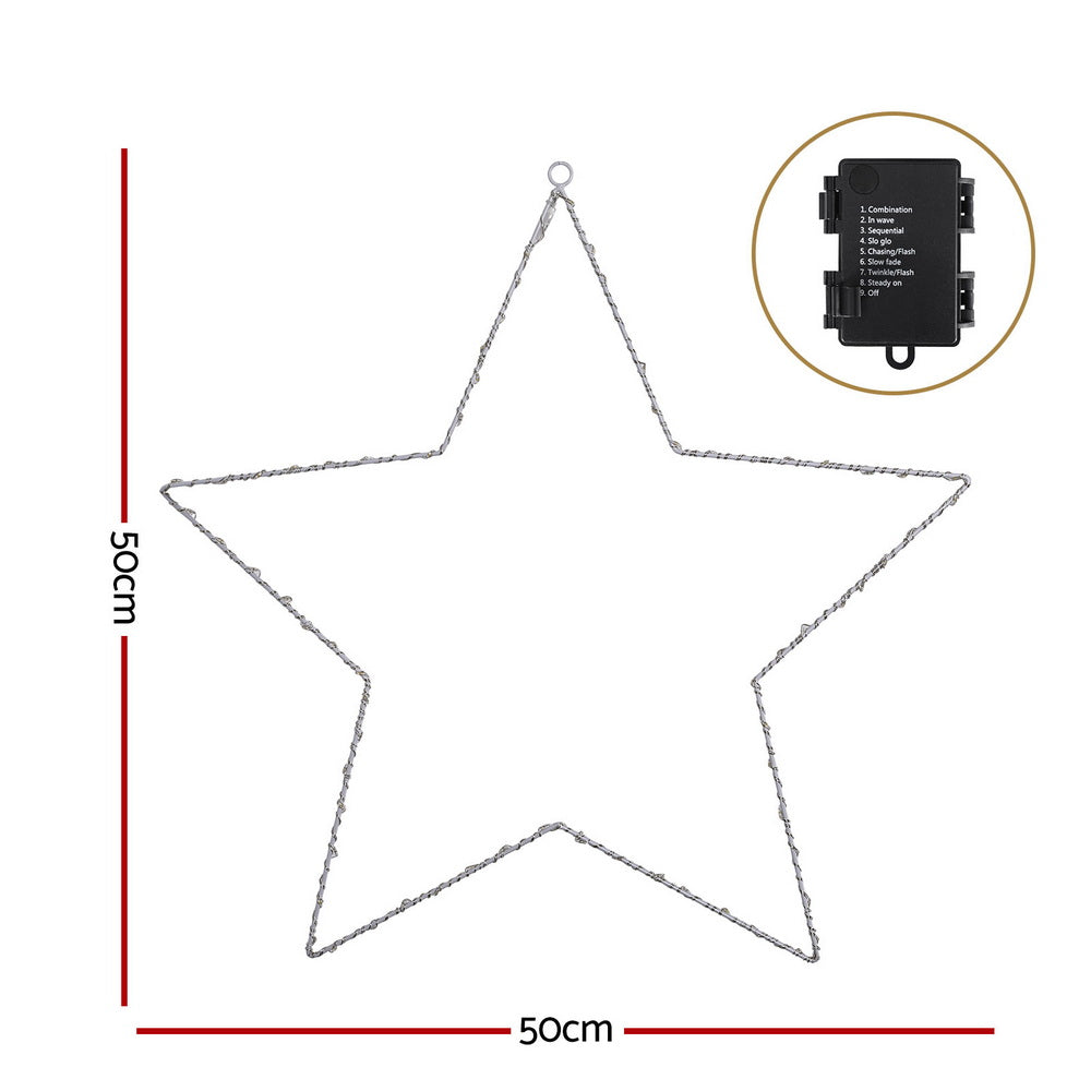 Christmas Lights 50cm Star 70 LED Xmas Decorations