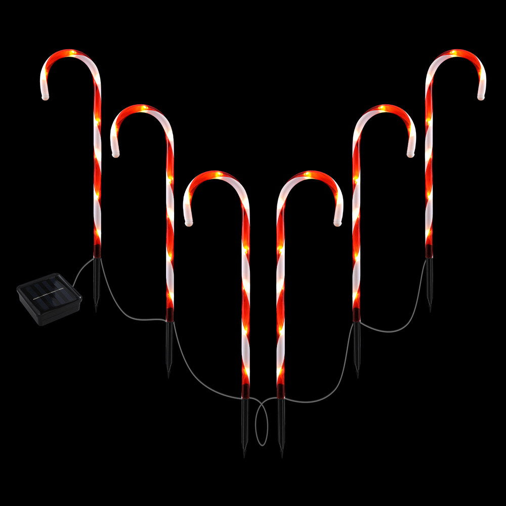 42 LED 6 PCS Christmas Lights Path Ground Light Garden Decorations