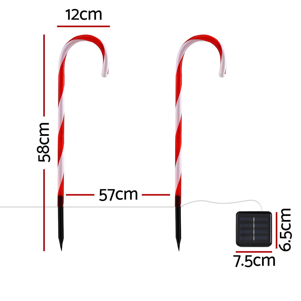 42 LED 6 PCS Christmas Lights Path Ground Light Garden Decorations