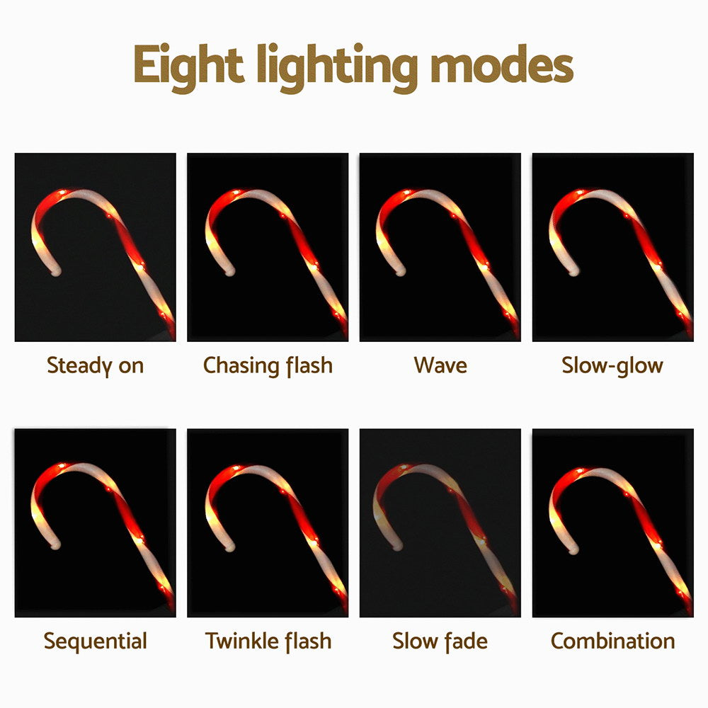 42 LED 6 PCS Christmas Lights Path Ground Light Garden Decorations