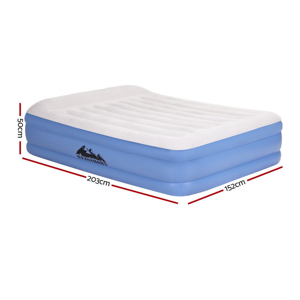 Air Mattress Queen Inflatable Bed 50cm Air bed - Home & Garden > Inflatable Mattress - Bedzy Australia