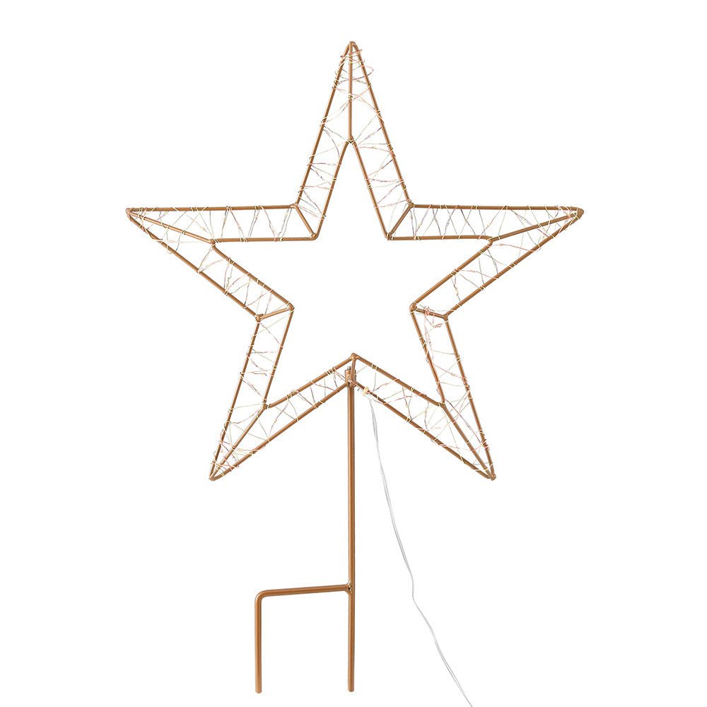 Christmas Lights 100 LED Fairy Light Ground Star Garden Decoration - Occasions > Christmas > Outdoor Decorations & Lights - Bedzy Australia