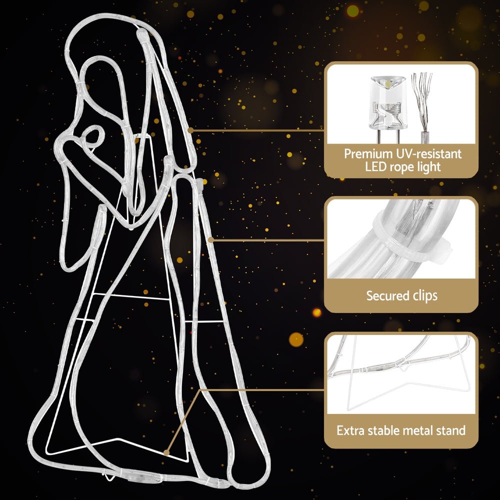 Christmas Lights 112cm Motif 552 LED Rope Light Outdoor Decoration - Occasions > Christmas > Outdoor Decorations & Lights - Bedzy Australia