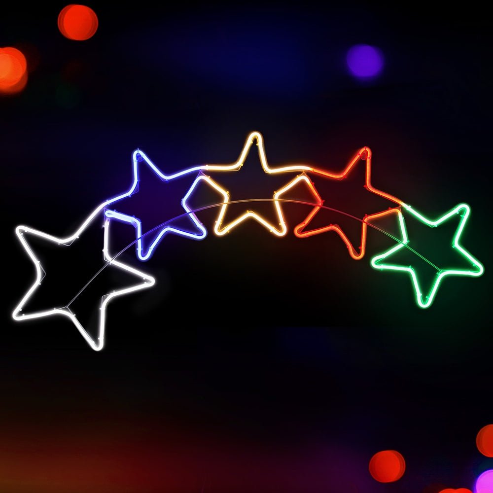 Christmas Lights 125cm Motif 560 LED Rope Light Outdoor Decoration - Occasions > Christmas > Outdoor Decorations & Lights - Bedzy Australia