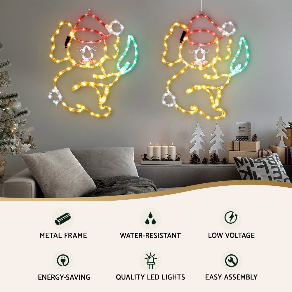 Christmas Lights 48cm Motif 216 LED Rope Light Outdoor Decoration - Occasions > Christmas > Outdoor Decorations & Lights - Bedzy Australia