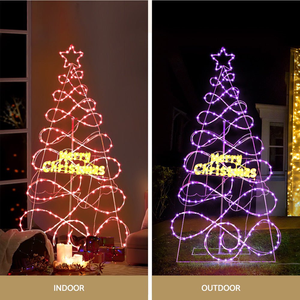 Christmas Tree 1.7m 230 RGB LED Motif Lights Xmas Trees Decoration - Occasions > Christmas > Christmas Trees - Bedzy Australia