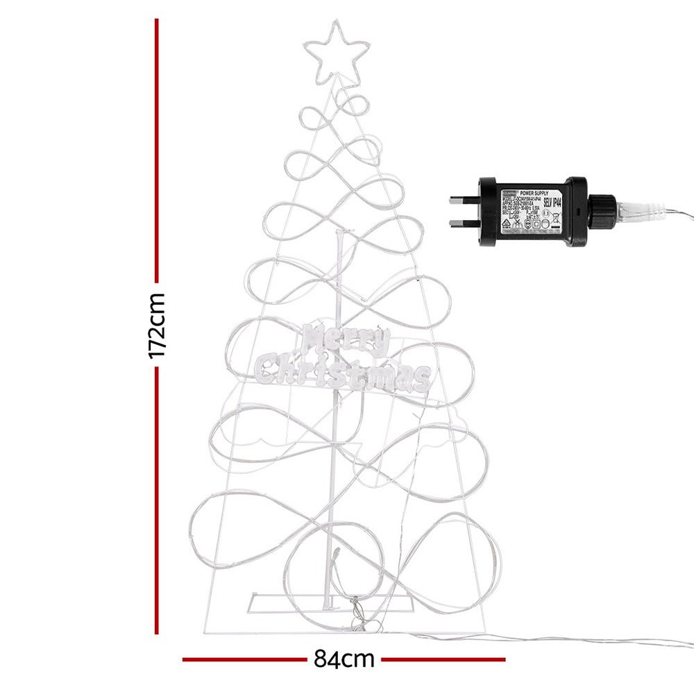Christmas Tree 1.7m 230 RGB LED Motif Lights Xmas Trees Decoration - Occasions > Christmas > Christmas Trees - Bedzy Australia