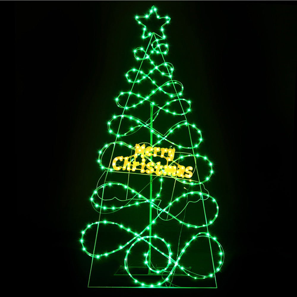 Christmas Tree 1.7m 230 RGB LED Motif Lights Xmas Trees Decoration - Occasions > Christmas > Christmas Trees - Bedzy Australia