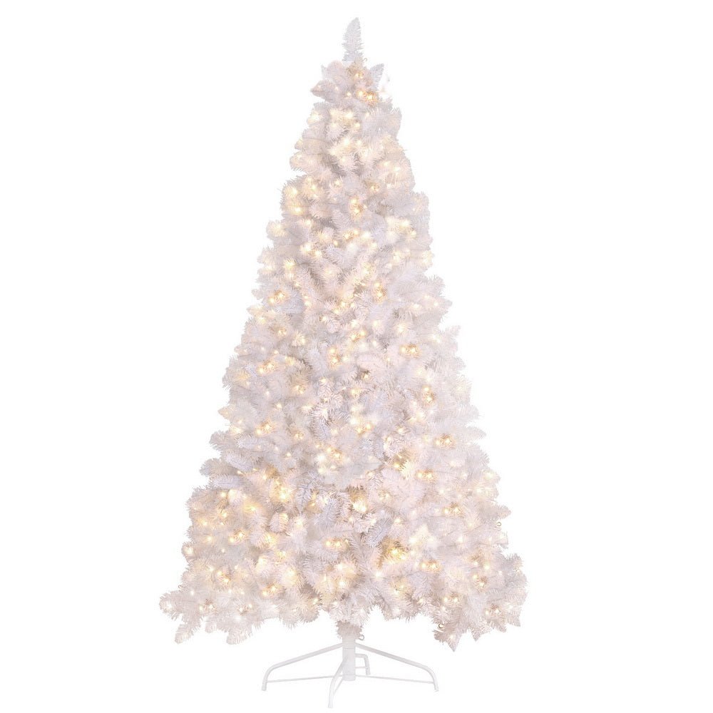 Christmas Tree 2.1m 500 LED Xmas Tree Decorations White 1260 Tips - Occasions > Christmas > Christmas Trees - Bedzy Australia
