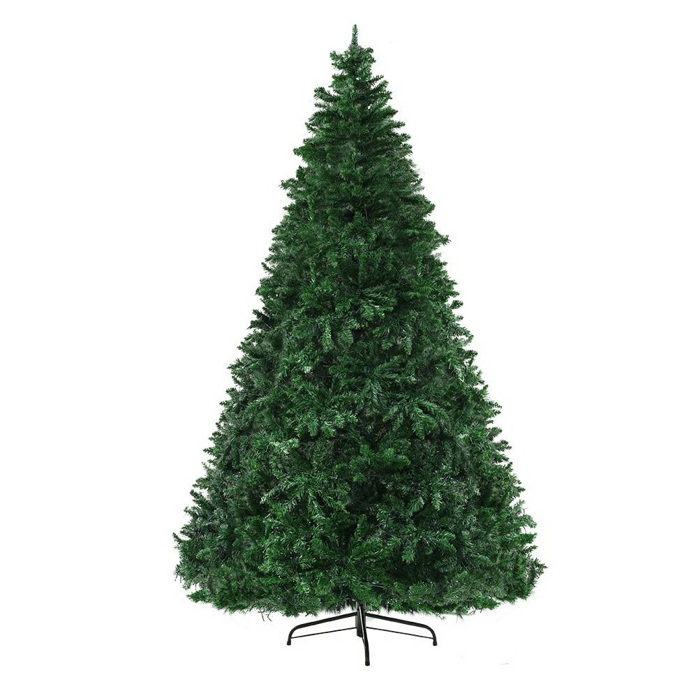 Christmas Tree 2.1M Green With 1134 LED Lights Multi Colour - Bedzy Australia