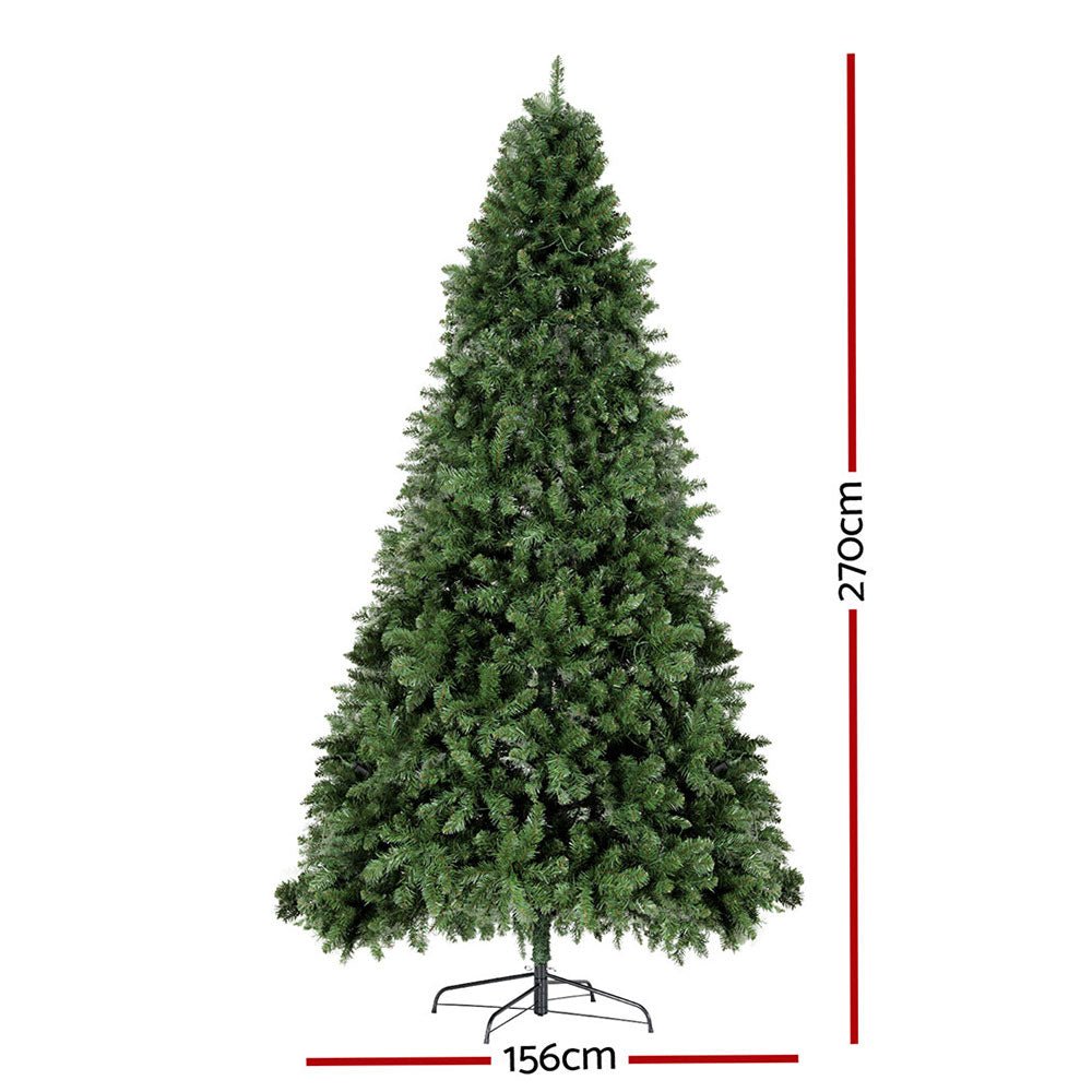 Christmas Tree 2.7M LED Xmas Tree Party Decorations 2590 Tips - Occasions > Christmas > Christmas Trees - Bedzy Australia